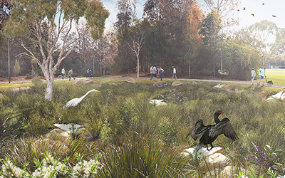 Cooks River Parkland upgrade project for Inner West Council