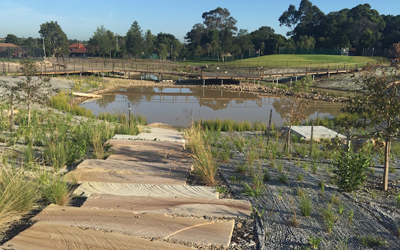 Glascott Wangal Park 2016 sustainabilty awards