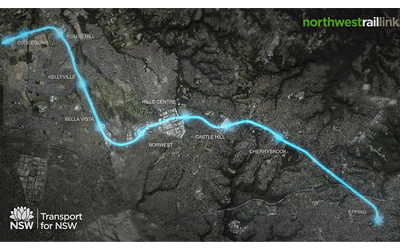 Glascott delivered landscape construction on Sydney Metro Northwest - over 1 million.